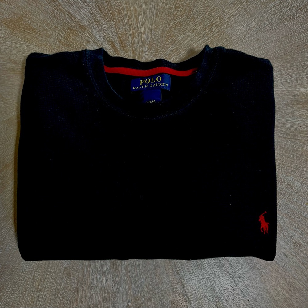 Men’s long sleeve Polo shirt